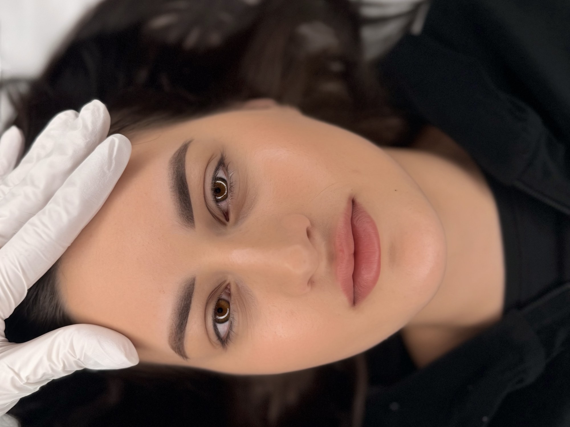 Powder brows healed result — Maria Fink PMU